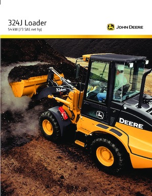 Cargadoras de ruedas John Deere Construction 324 J