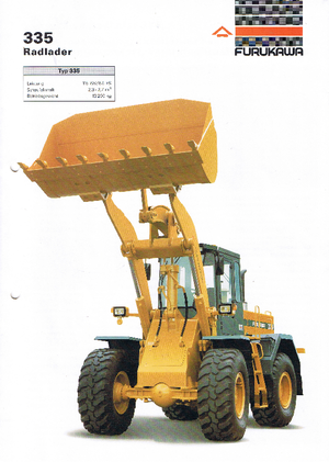 Cargadoras de ruedas Furukawa 335