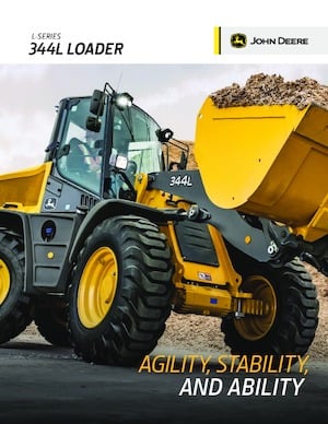 Cargadoras de ruedas John Deere Construction 344L