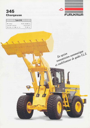 Cargadoras de ruedas Furukawa 345