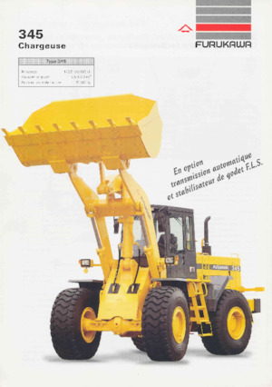 Cargadoras de ruedas Furukawa 345