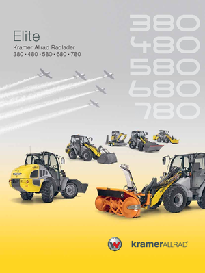 Cargadoras de ruedas Kramer 480