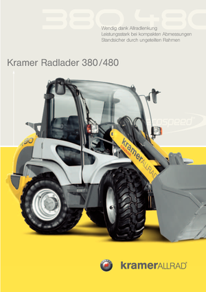 Cargadoras de ruedas Kramer 480