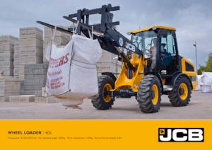 Cargadoras de ruedas JCB 406