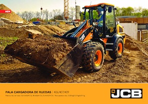 Cargadoras de ruedas JCB 406