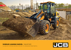 Cargadoras de ruedas JCB 406