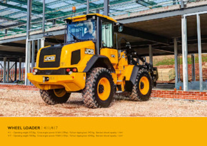Cargadoras de ruedas JCB 417 HT