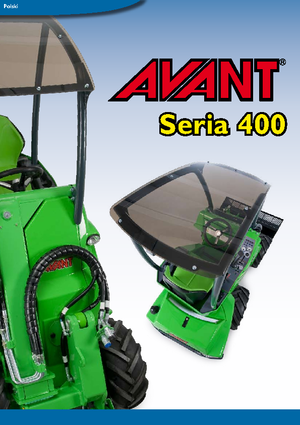 Cargadoras de ruedas Avant Tecno Avant 420