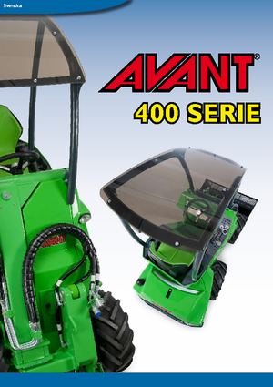Cargadoras de ruedas Avant Tecno Avant 420
