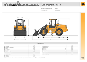 Cargadoras de ruedas JCB 426 HT