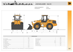 Cargadoras de ruedas JCB 436 ZX