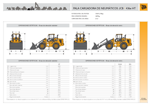 Cargadoras de ruedas JCB 436e HT