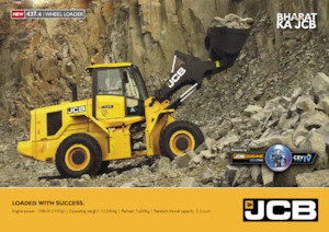 Cargadoras de ruedas JCB 437-4