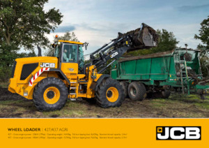 Cargadoras de ruedas JCB 437 Agri
