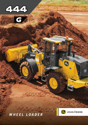 Cargadoras de ruedas John Deere Construction 444 G