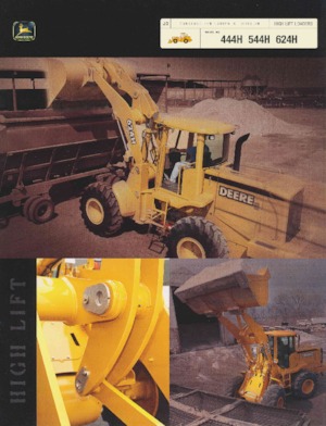 Cargadoras de ruedas John Deere Construction 444 H
