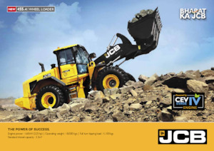 Cargadoras de ruedas JCB 455-4