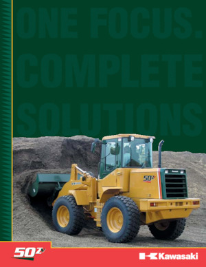 Cargadoras de ruedas Kawasaki 50Z V