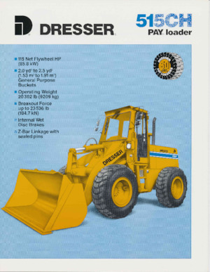 Cargadoras de ruedas Dresser 515 CH