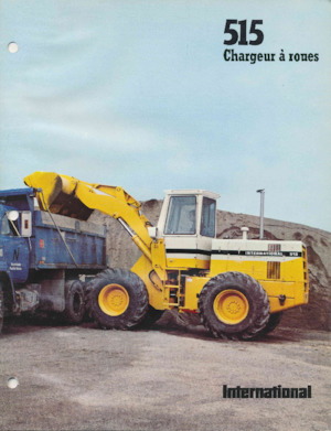 Cargadoras de ruedas International Harvester 515