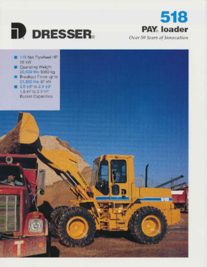 Cargadoras de ruedas International Harvester 518