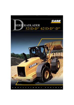 Cargadoras de ruedas Case 521 DXT