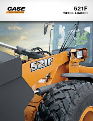 Cargadoras de ruedas Case 521 F