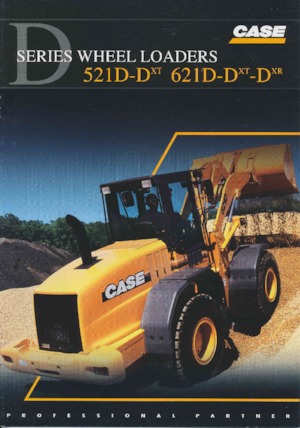 Cargadoras de ruedas Case 621 D-DXT-DXR 