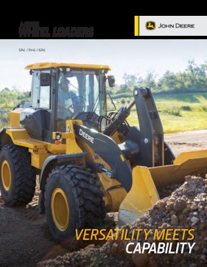 Cargadoras de ruedas John Deere Construction 624L