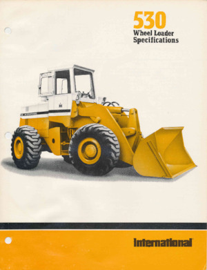 Cargadoras de ruedas International Harvester 530