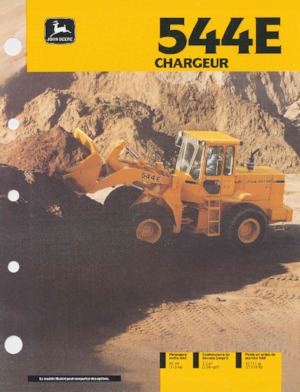 Cargadoras de ruedas John Deere Construction 544 E