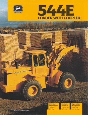 Cargadoras de ruedas John Deere Construction 544 E TC