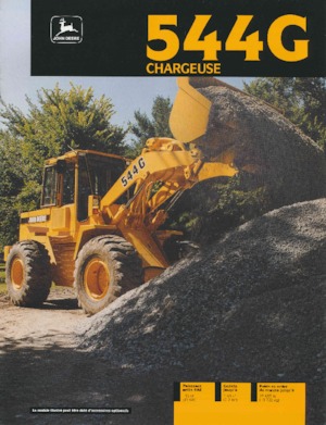 Cargadoras de ruedas John Deere Construction 544 G