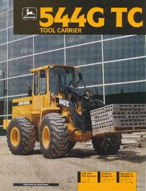 Cargadoras de ruedas John Deere Construction 544 G-TC