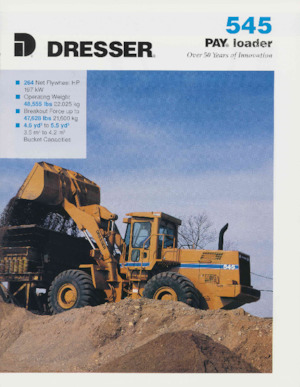 Cargadoras de ruedas Dresser 545