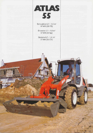 Cargadoras de ruedas Atlas 55