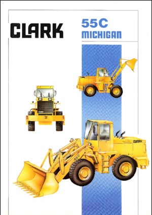 Cargadoras de ruedas Clark Michigan 55C