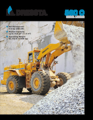 Cargadoras de ruedas Dressta 560 C