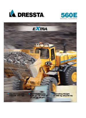 Cargadoras de ruedas Dressta 560 E Extra