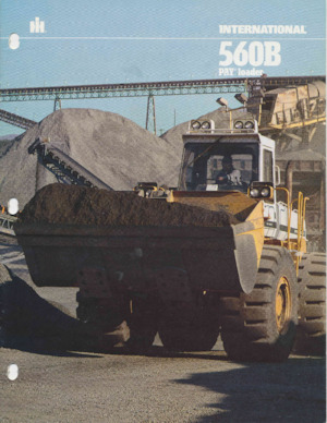 Cargadoras de ruedas International Harvester 560B