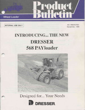 Cargadoras de ruedas International Harvester 568