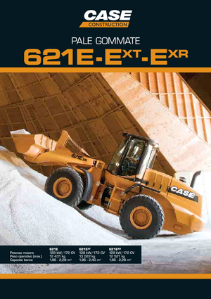 Cargadoras de ruedas Case 621 E