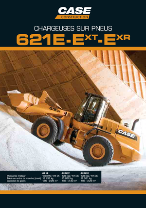 Cargadoras de ruedas Case 621 E