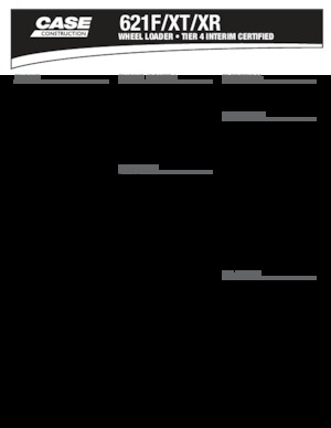 Cargadoras de ruedas Case 621 F