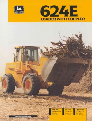 Cargadoras de ruedas John Deere Construction 624 E