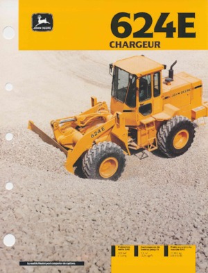 Cargadoras de ruedas John Deere Construction 624 E