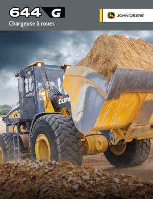 Cargadoras de ruedas John Deere Construction 544 G