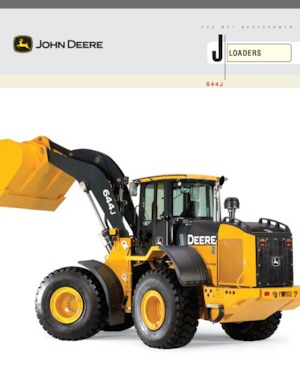 Cargadoras de ruedas John Deere Construction 644 J