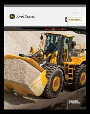 Cargadoras de ruedas John Deere Construction 644K