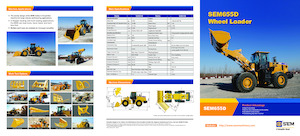 Cargadoras de ruedas SEM 655D